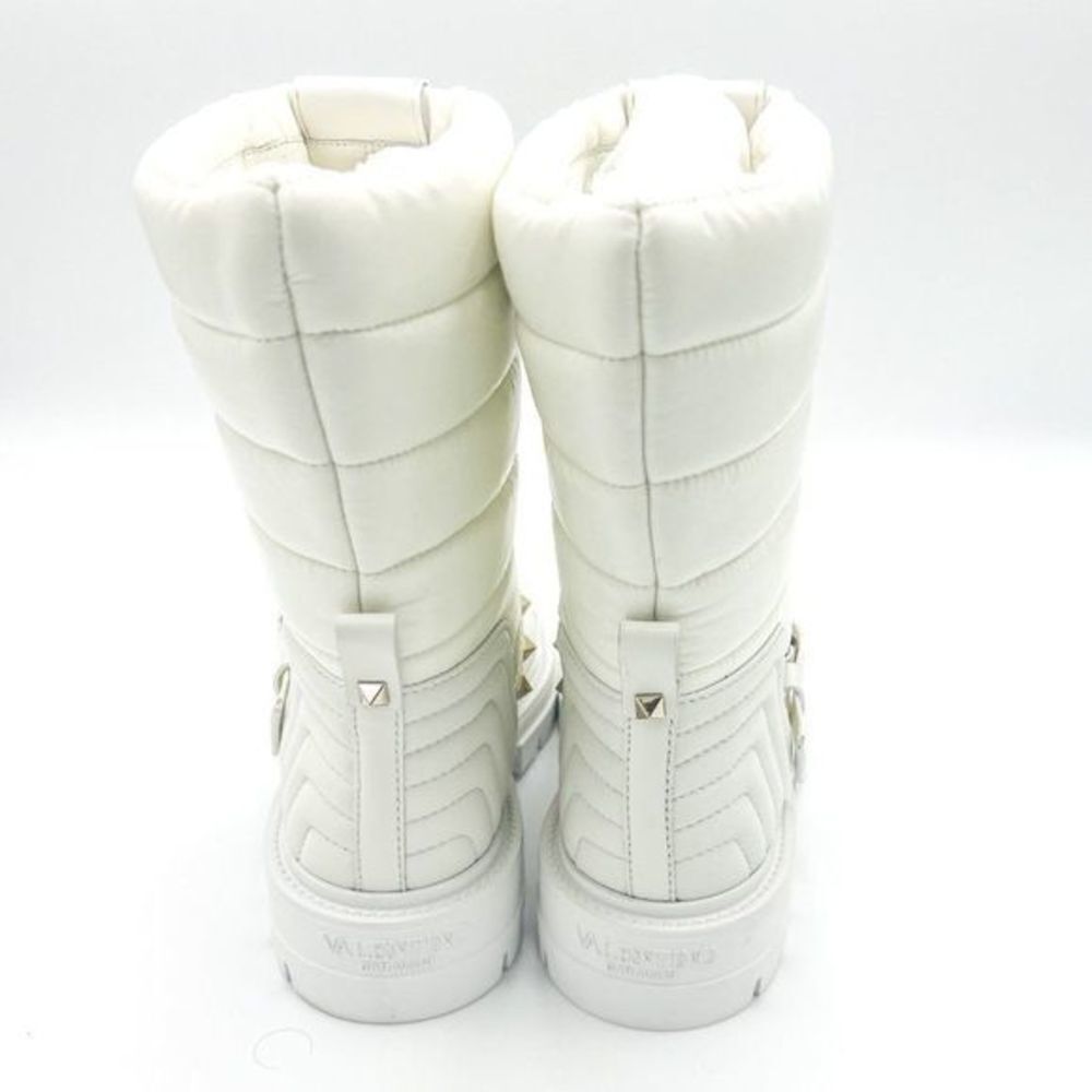 SOLD Valentino Garavani Women's Rockstud Boots Biker Boots Eu 39 US 9 - Picture 8 of 8